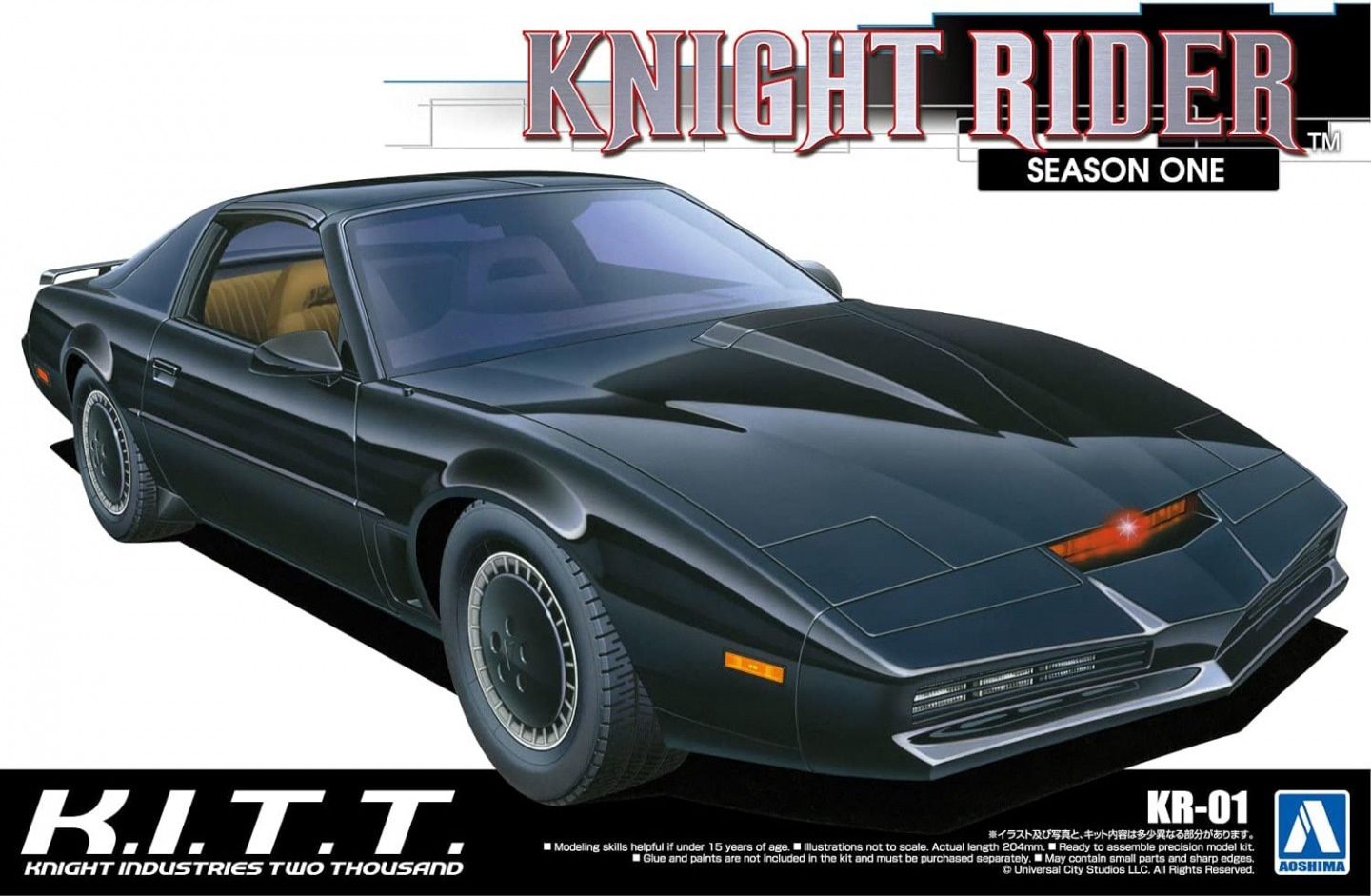 Aoshima 1/24 Knight Rider Season 1 K.I.T.T. 063200