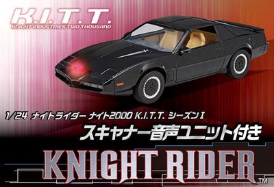 Aoshima 1/24 Knight Rider Season 1 K.I.T.T. w/Scanner Voice Unit 065600