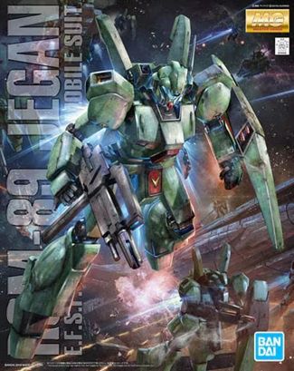 Bandai 1/100 MG RGM-89 Jegan E.F.S.F. Mass-Produced Mobile Suit 5063575