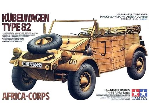 Tamiya 1/35 Kübelwagen Type 82 Africa Corps 35238