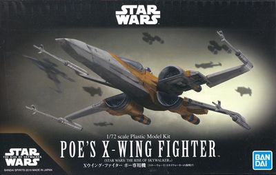 Bandai 1/72 Star Wars Poe's X-Wing Fighter (Rise of Skywalker Ver.) 5058312
