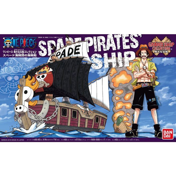 Bandai One Piece Grand Ship Collection 12 Spade Pirates&#39; Ship 5055722