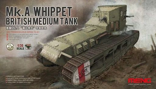 Meng 1/35 Mk.A Whippet British Medium Tank TS-021
