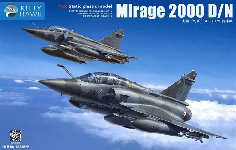 Kitty Hawk 1/32 Mirage 2000 D/N KH32022