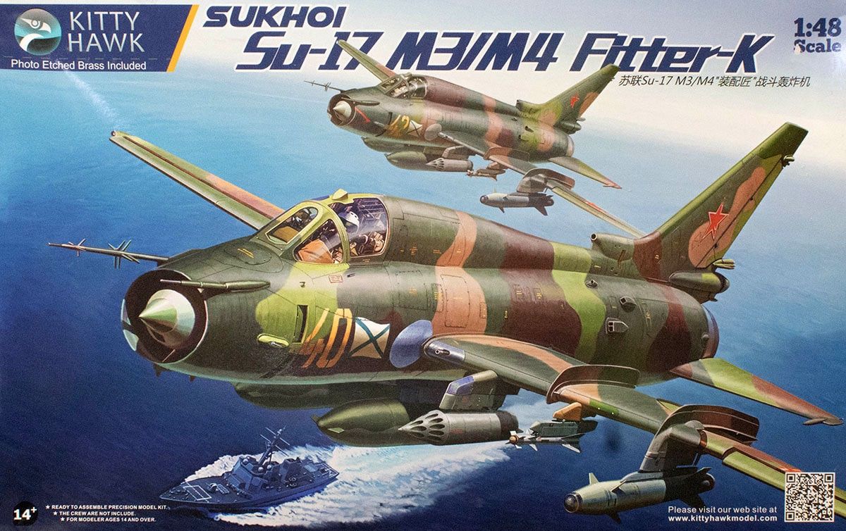 Kitty Hawk 1/48 Sukhoi Su-17 M3/M4 Fitter-K KH80144