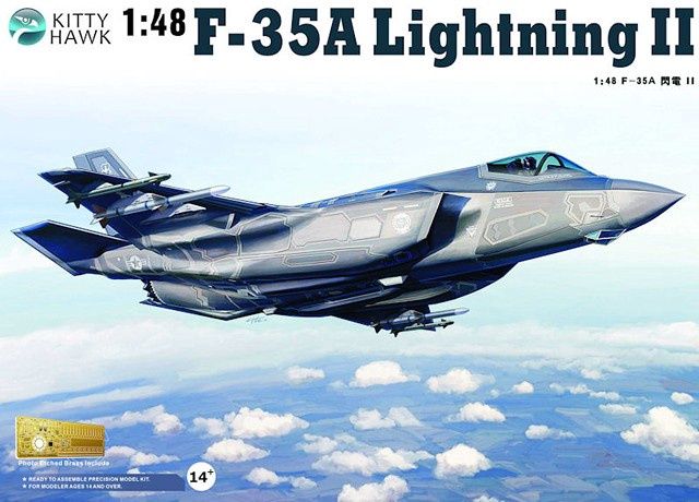 Kitty Hawk 1/48 F-35A Lightning II v2 KH80103