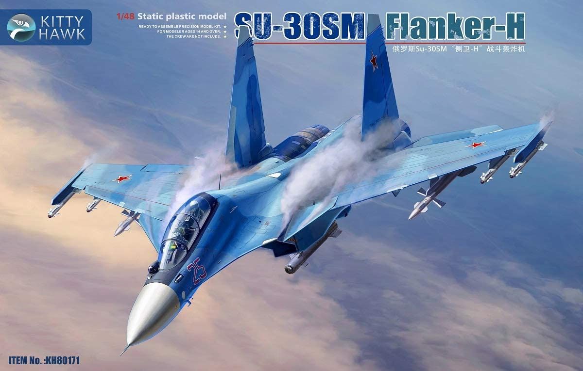 Kitty Hawk 1/48 Sukhoi Su-30SM Flanker-H KH80171