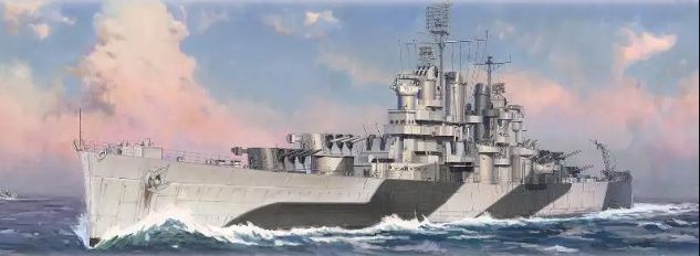 Vee Hobby 1/700 USS Houston CL-81 1944 V57021