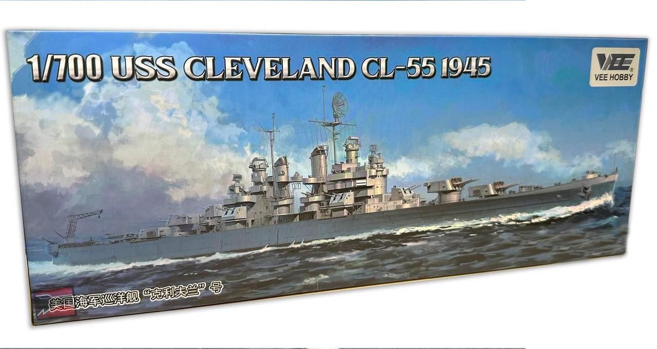 Vee Hobby 1/700 USS Cleveland CL-55 Light Cruiser 1945 V57020
