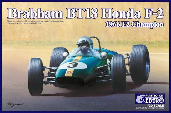 Ebbro 1/20 Brabham BT18 Honda 1966 F2 Champion 20022