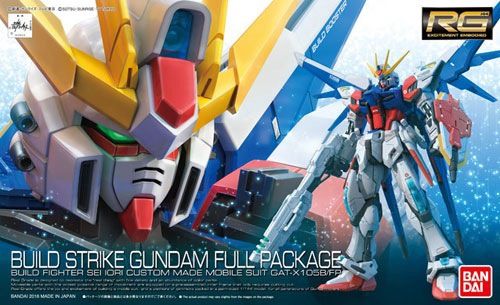 Bandai 1/144 RG Build Strike Gundam Full Package Build Fighter Sei Iori Custom Made Mobile Suit 5063084