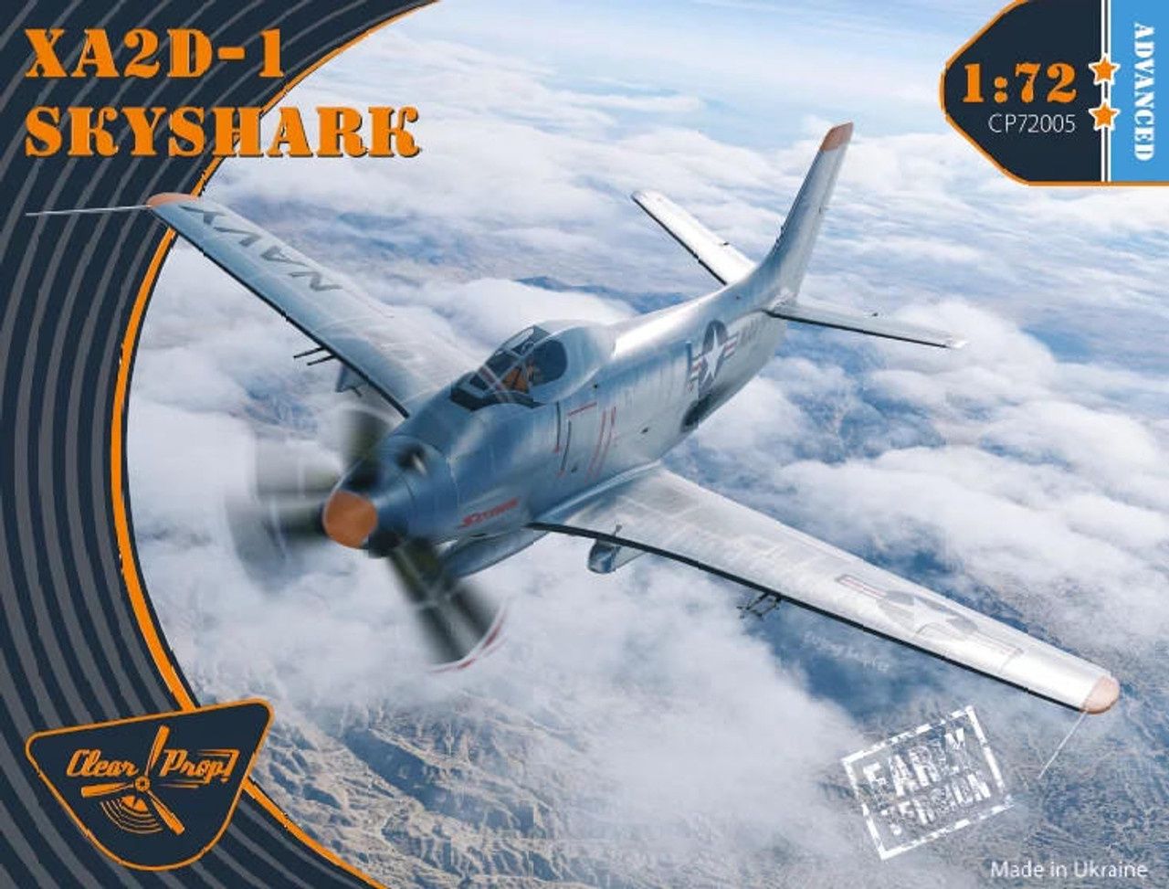 Clear Prop 1/72 XA2D-1 Skyshark Early Version Advanced Kit 72005