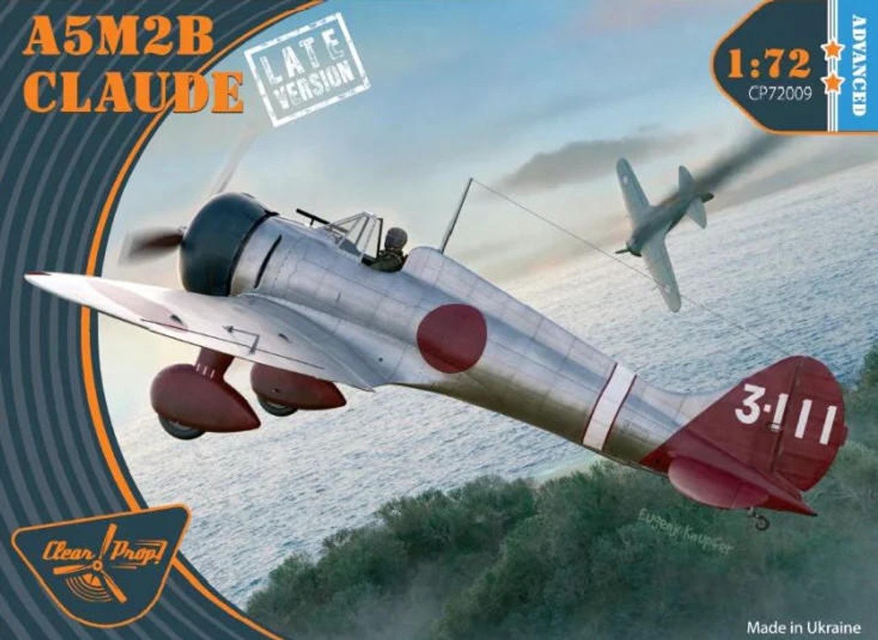 Clear Prop 1/72 A5M2b Claude Late Version Advanced Kit 72009