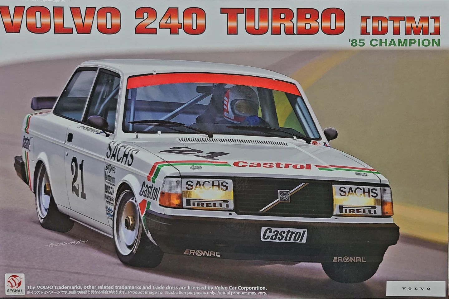 Platz 1/24 Beemax Volvo 240 Turbo [DTM] &#39;85 Champion 24027