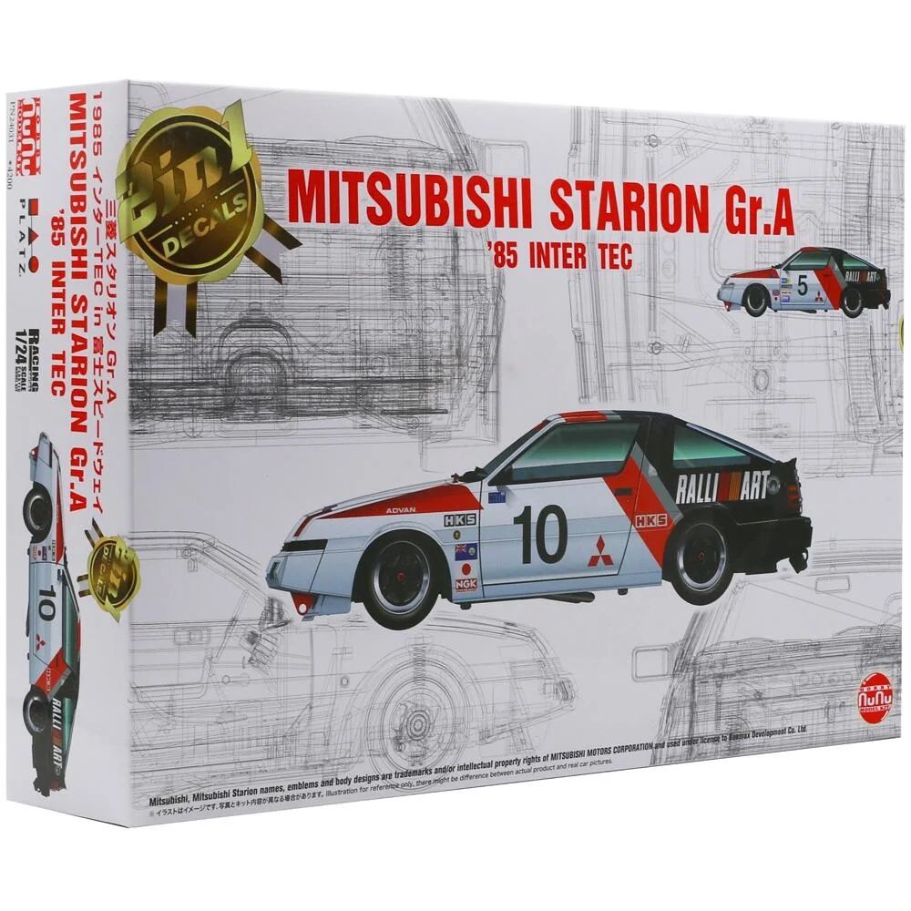 Platz 1/24 NuNu Mitsubishi Starion Gr.A &#39;85 Inter Tec 24031