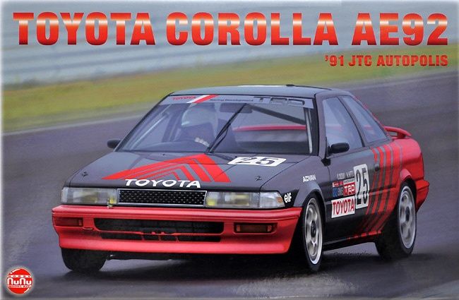 Platz 1/24 NuNu Toyota Corolla AE92 &#39;91 JTC Autopolis 24025