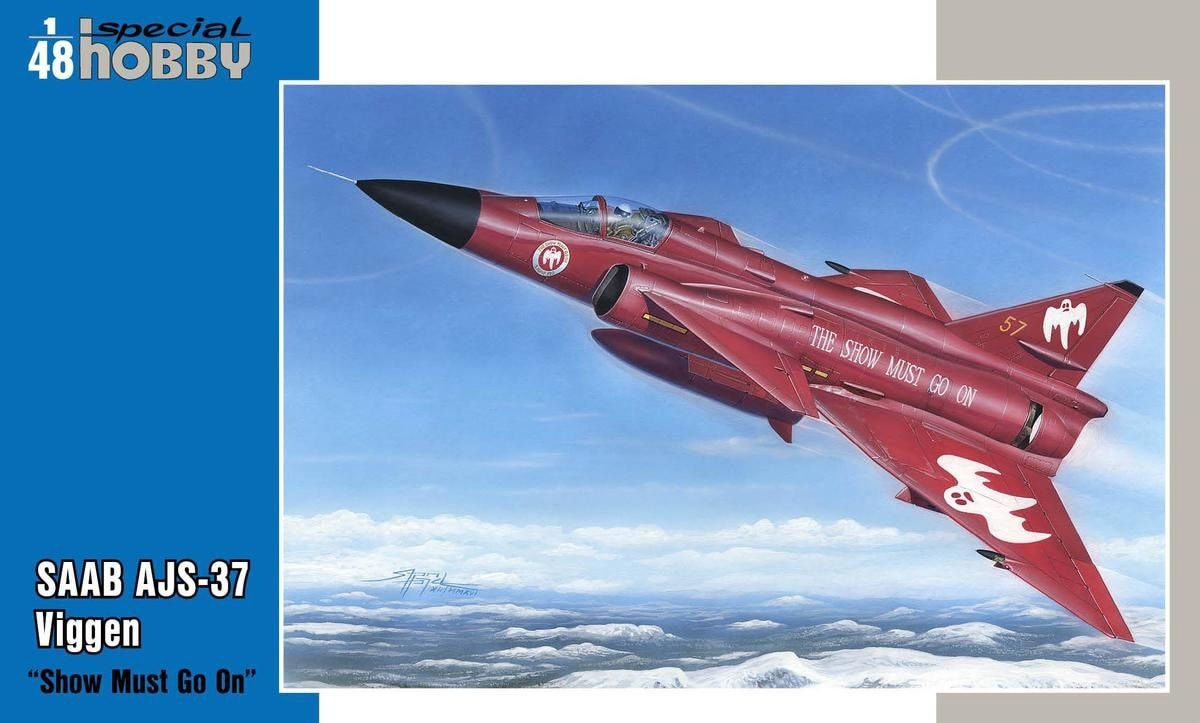 Special Hobby 1/48 Saab AJS-37 Viggen &quot;Show Must Go On&quot; 48188