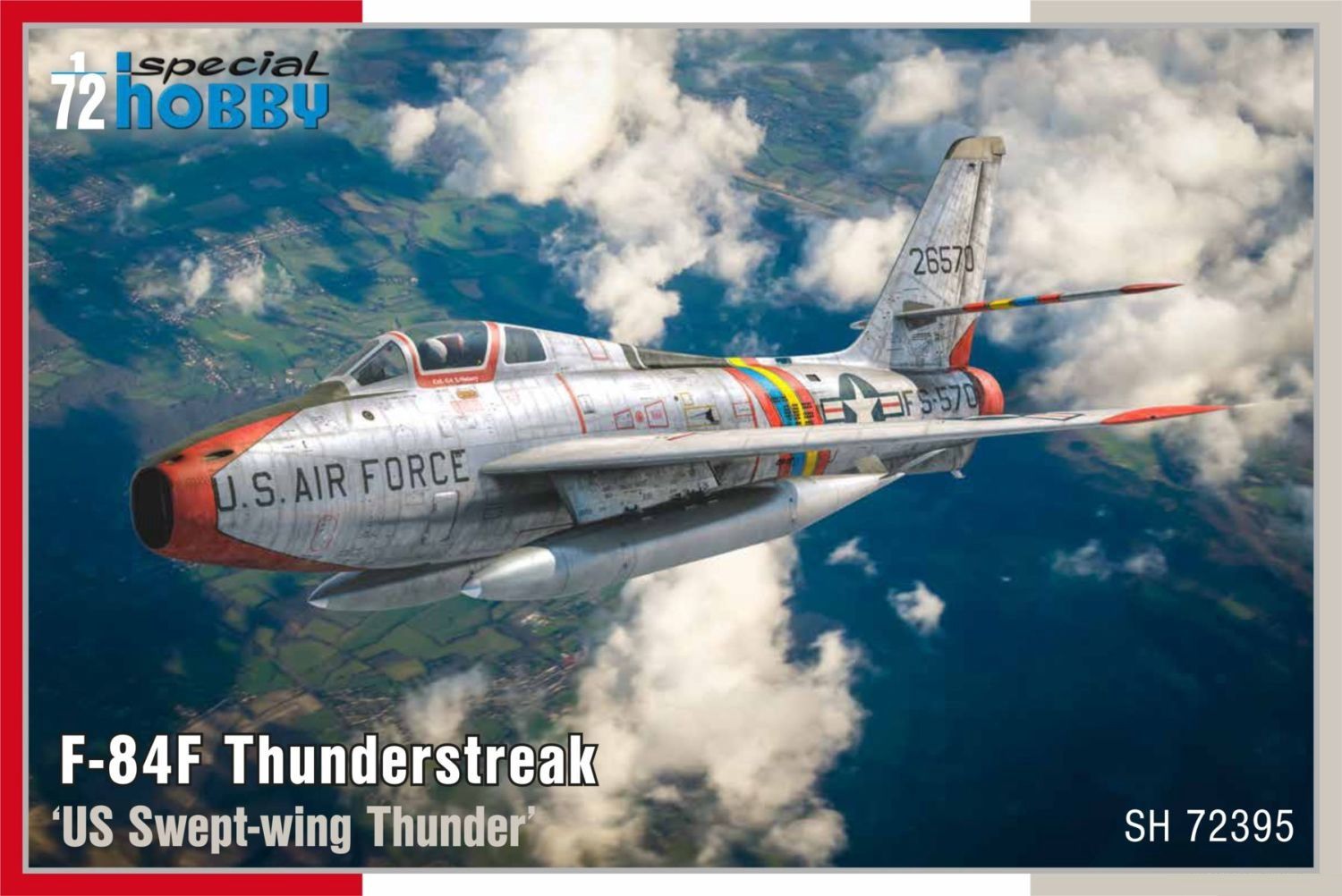 Special Hobby 1/72 F-84F Thunderstreak &#39;US Swept-wing Thunder&#39; 72395