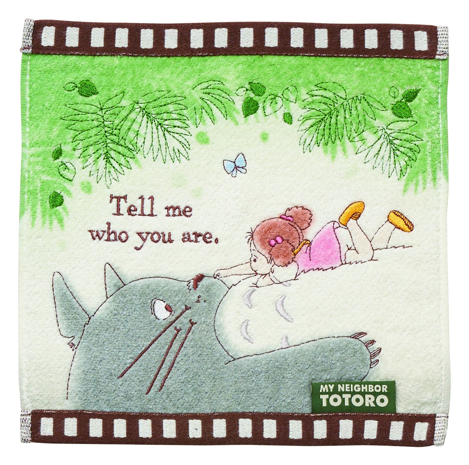 Marushin Towel Tell Me Who You Are &quot;My Neighbor Totoro&quot; 78024