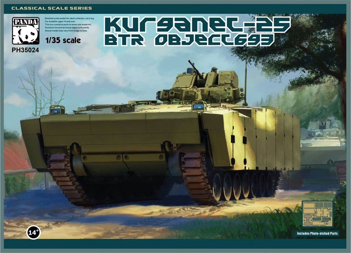 Panda 1/35 Kurganets-25 BTR Object 693 35024