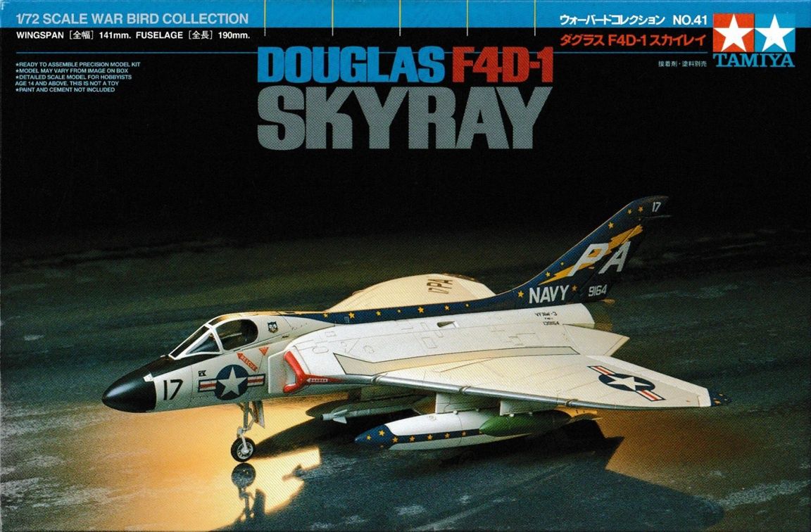 Tamiya 1/72 Douglas F4D-1 Skyray 60741