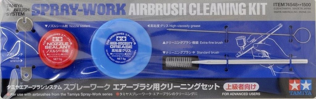 Tamiya Spray-Work Airbrush Cleaning Kit 74548