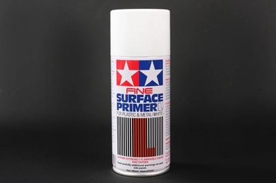 Tamiya Fine Surface Primer L White (180ml Spray) 87044