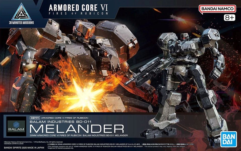 Bandai  30MM / Armored Core VI Fires of Rubicon Balam Industries BD-011 Melander 5068554