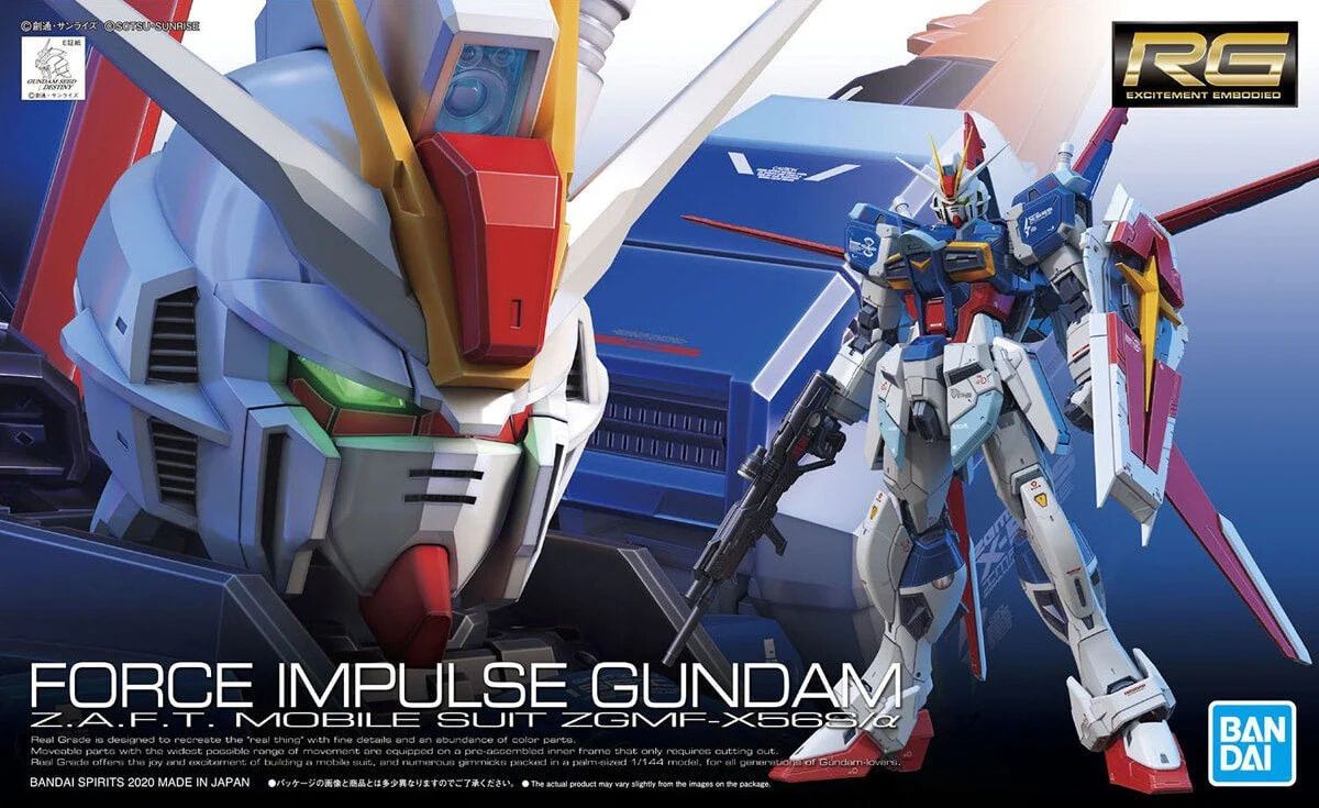 Bandai 1/144 RG #33 Force Impulse Gundam Z.A.F.T. Mobile Suit ZGMF-X56S/α 5059228