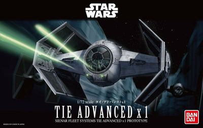 Bandai 1/72 Star Wars TIE Advanced x1 5066146