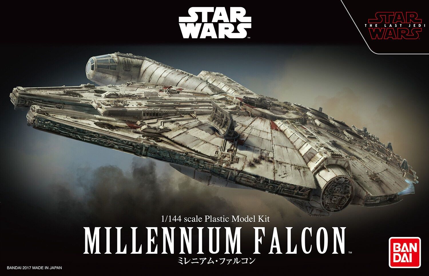 Bandai 1/144 Star Wars Millennium Falcon The Last Jedi 5063826