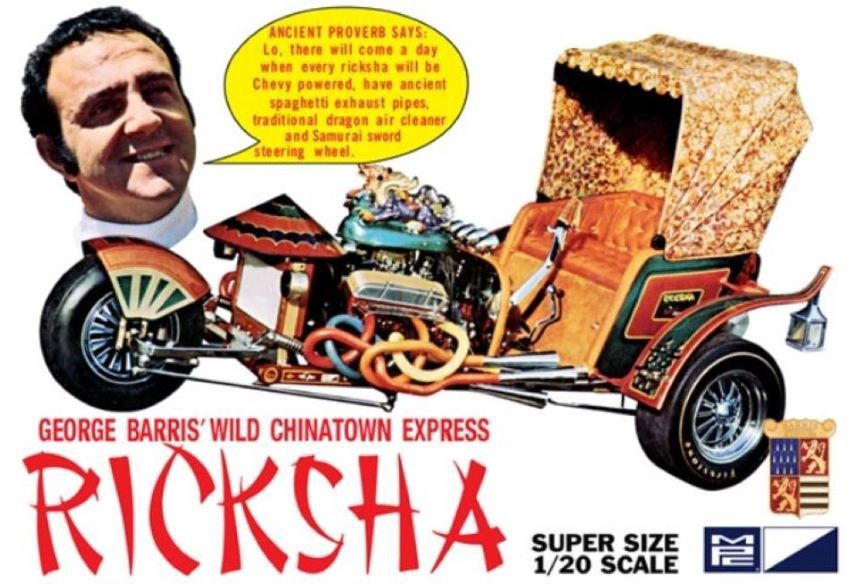 MPC 1/20 George Barris&#39; Ricksha Wild Chinatown Express 965
