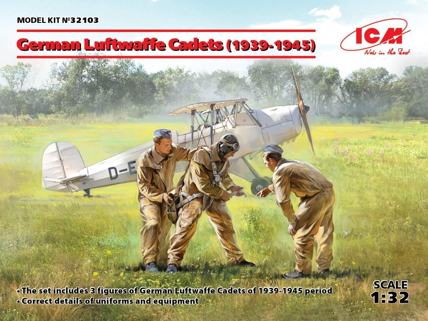 ICM 1/32 German Luftwaffe Cadets (1939-1945) 32103
