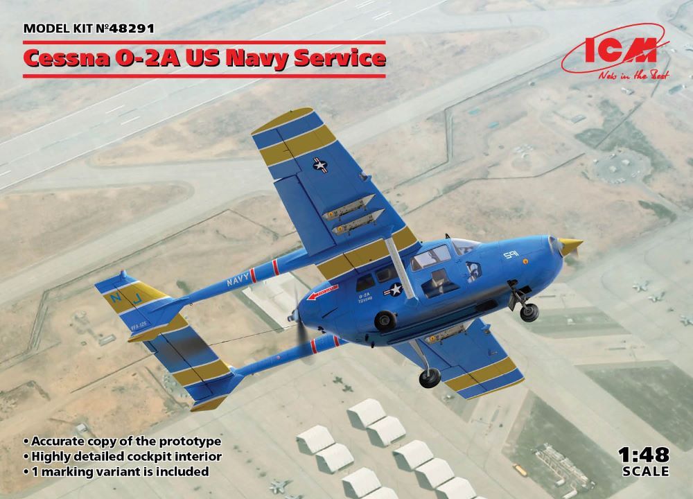 ICM 1/48 Cessna O-2A US Navy Service 48291