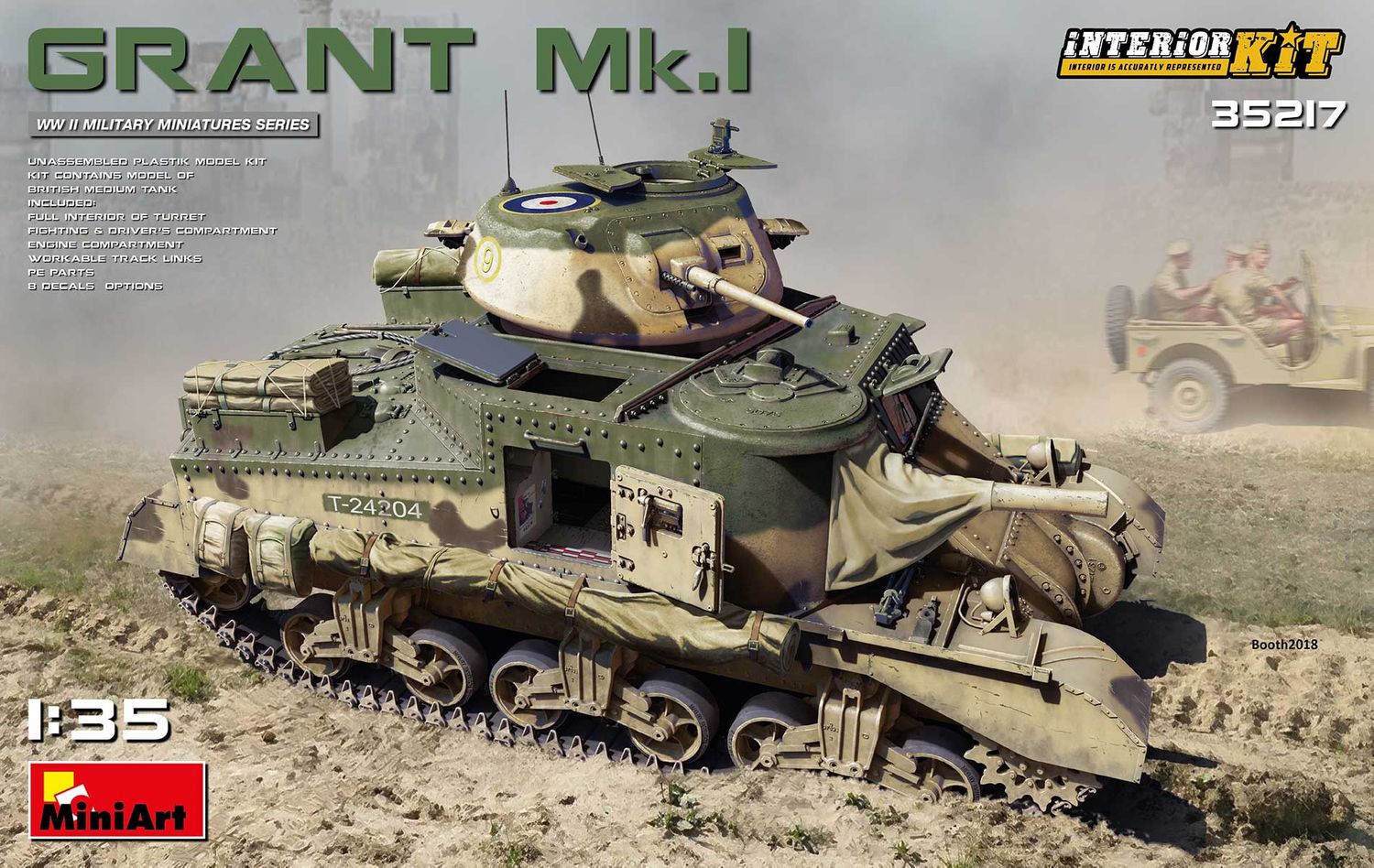 MiniArt 1/35 Grant Mk.I Interior Kit 35217