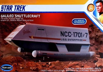 Polar Lights 1/32 Star Trek Galileo NCC 1701-7 Class F Shuttlecraft POL909