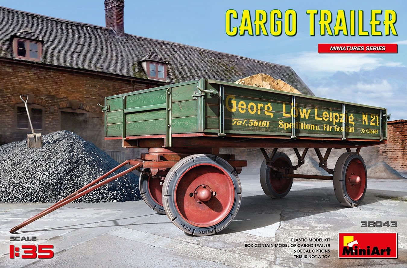 MiniArt 1/35 German Cargo Trailer 38043