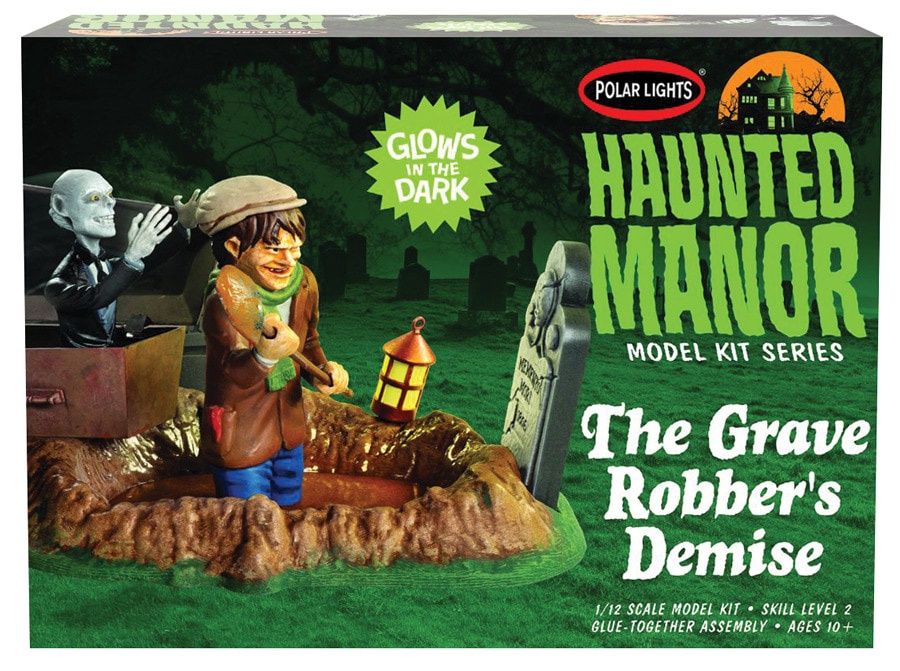 Polar Lights 1/12 Haunted Manor The Grave Robber's Demise POL976