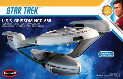 Polar Lights 1/350 Star Trek The Search For Spock U.S.S. Grissom NCC-638 POL991