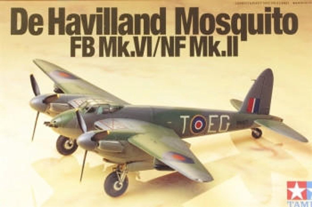 Tamiya 1/72 DeHavilland Mosquito FB Mk.VI/NF Mk.II 60747