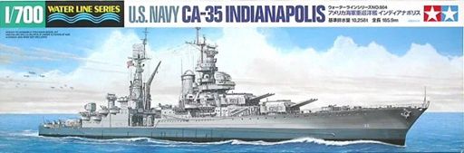 Tamiya 1/700 U.S. Navy CA-35 Indianapolis 31804