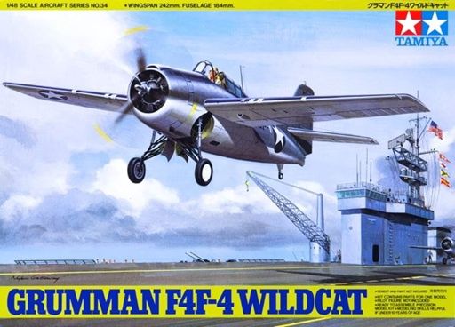 Tamiya 1/48 Grumman F4F-4 Wildcat 61034