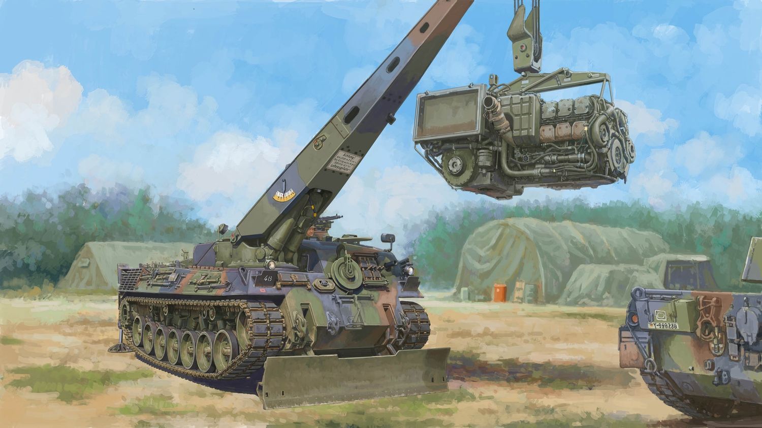 Hobby Boss 1/35 Bergepanzer BPz2A2 ARV 84568