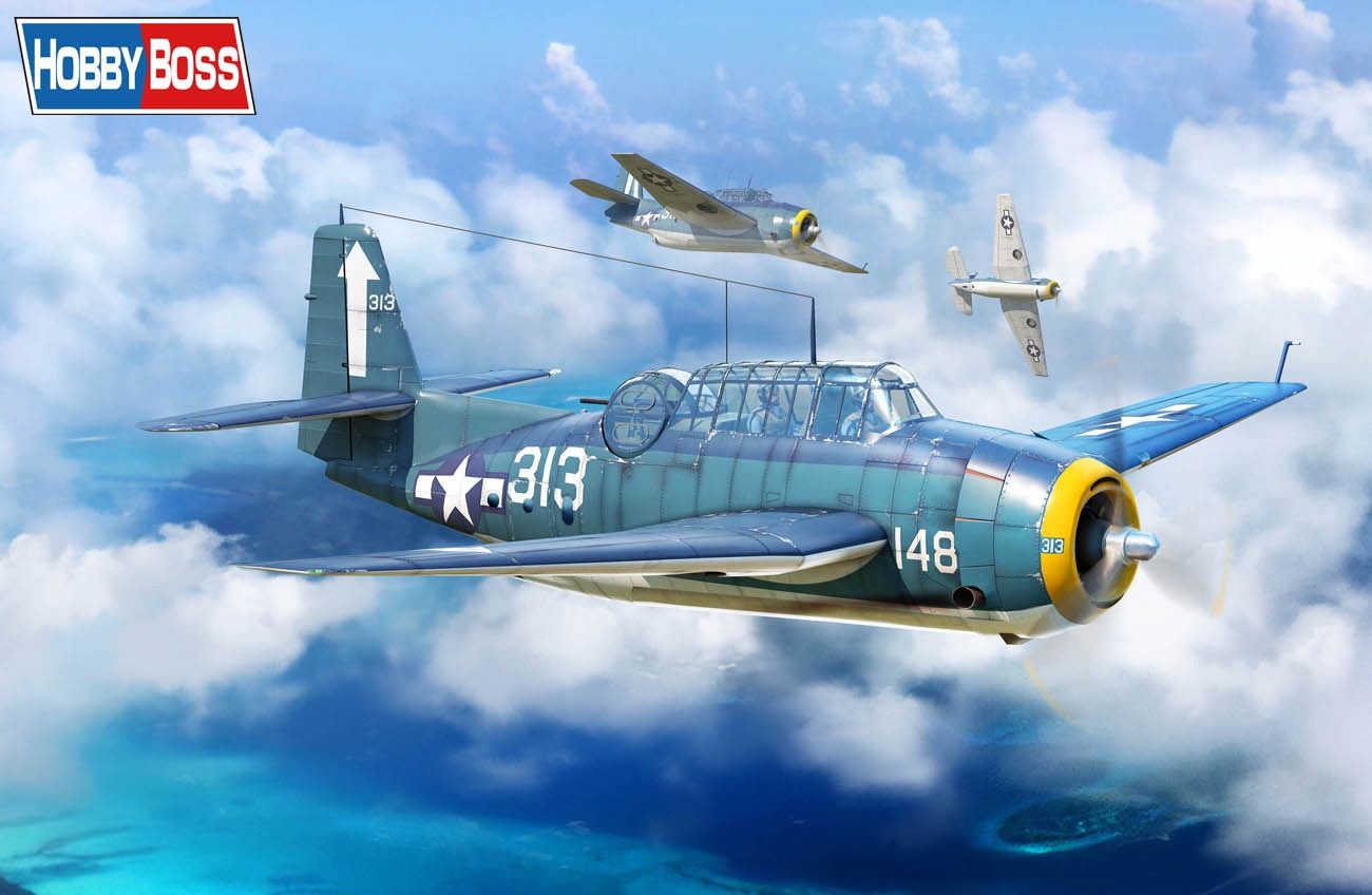Hobby Boss 1/72 TBM-3 Avenger 87274