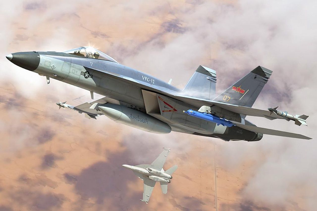 Hobby Boss 1/48 VFC-12 F/A-18E Super Hornet VFC-12 85818