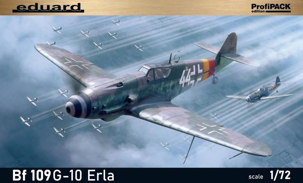 Eduard 1/72 Bf 109G-10 Erla [ProfiPACK] 70162