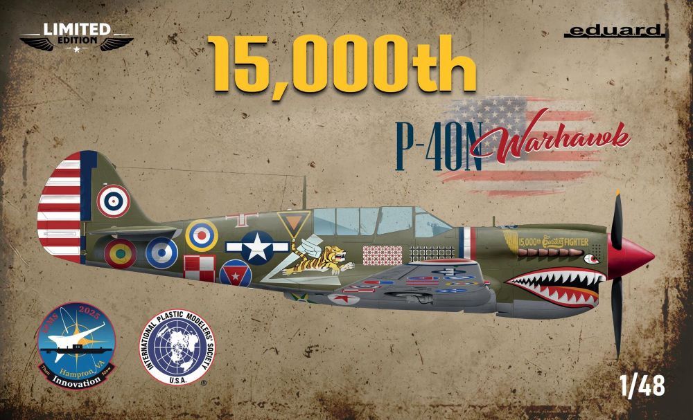 Eduard 1/48 15,000th P-40N Warhawk [Limited Edition] 11193