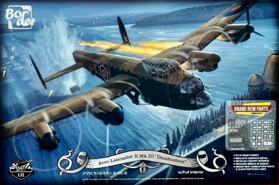 Border 1/32 Avro Lancaster B Mk.III Dambuster with Full Interior BF011