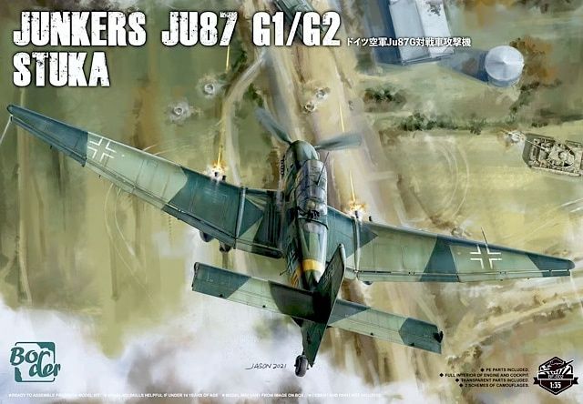 Border 1/35 Junkers Ju87G-1/G-2 Stuka BF002