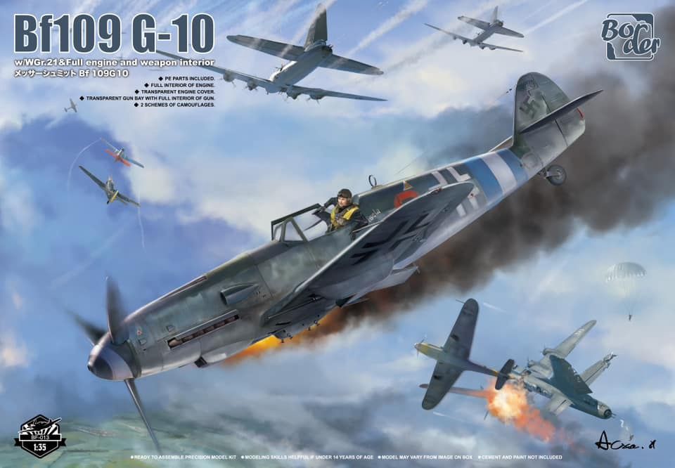 Border 1/35 Messerschmitt Bf109G-10 BF013
